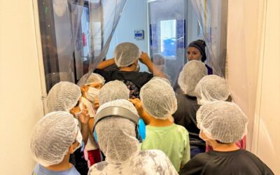 3° Básico fortalece su proyecto de nutrición con salida a terreno