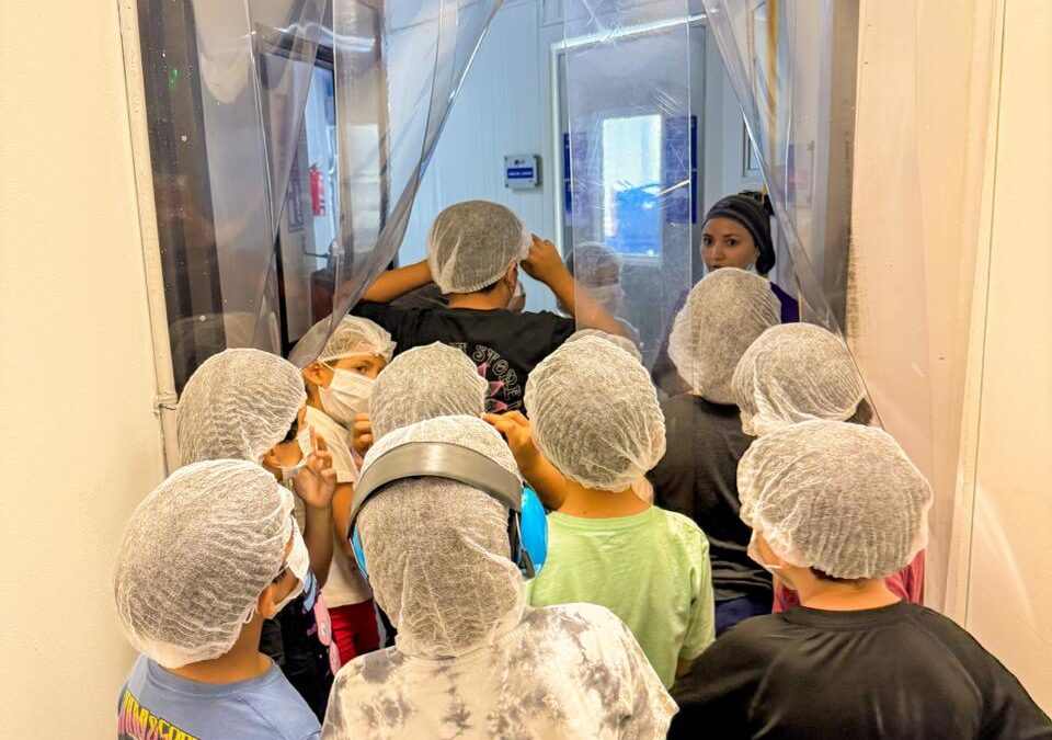 3° Básico fortalece su proyecto de nutrición con salida a terreno
